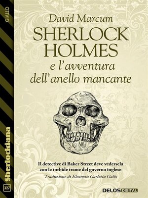 cover image of Sherlock Holmes e l'avventura dell'anello mancante